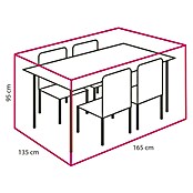 Outdoor Covers Beschermhoes voor zitgroepen (l x b x h: 165 x 135 x 95 cm) | BAUHAUS
