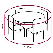 Outdoor Covers Beschermhoes voor zitgroepen (Polypropyleen, Ø x h: 200 x 85 cm) | BAUHAUS
