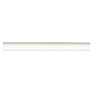 Barra para cortinas Ideas 12 (Blanco, Largo: 100 cm, Diámetro: 12 mm)