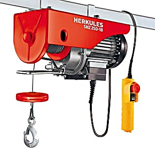 Herkules Polipasto SHZ 250-18 (500 W, Peso máximo admitido: 250 kg)
