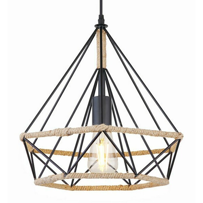 Globo Visilica Ulleu  (60 W, Smeđe boje, Crne boje, E27) | BAUHAUS