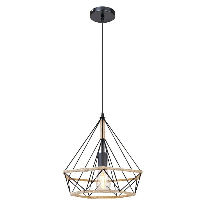 Globo Visilica Ulleu  (60 W, Smeđe boje, Crne boje, E27) | BAUHAUS