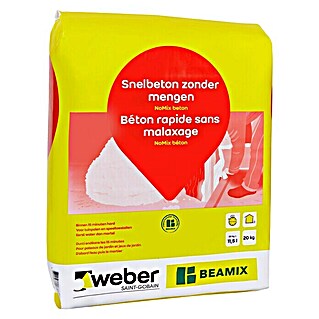 SG Weber Beamix Beton NoMix (20 kg, Doorgehard in: 15 min)