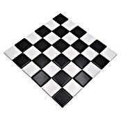 Mosaikfliese Quadrat CD 202 (29,8 x 29,8 cm, Schwarz/Weiß, Matt)