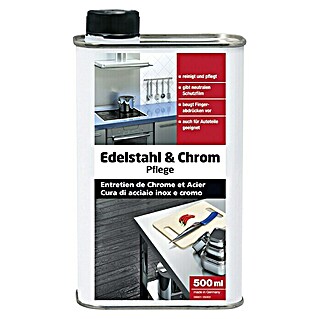 Wepos Edelstahl- & Messing-Politur Edelstahl & Chrom Pflege (500 ml)