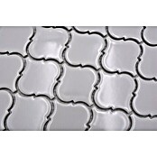 Mosaikfliese Florentiner Uni CLP 1WG (29,3 x 24,5 cm, Weiß, Glänzend)