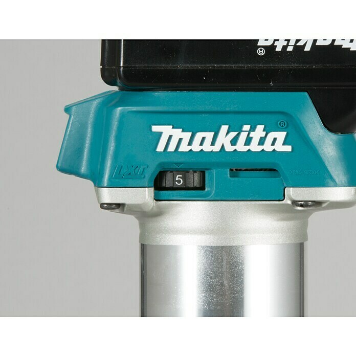 Makita Akku-Multifunktionsfräse DRT50Z18 V, Ohne Akku, Leerlaufdrehzahl: 10.000 U/min - 30.000 U/min Detail Shot