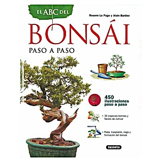 Libro de jardinería Bonsai: paso a paso (Número de páginas: 206)