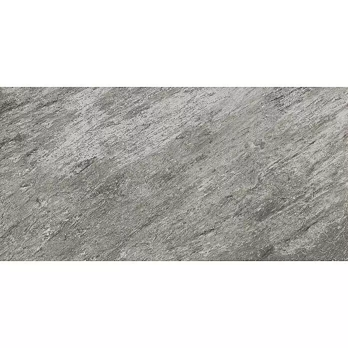 Atlas Concorde Solution Regent Feinsteinzeugfliese Silver - 60 x 120 cm, Silbergrau, Matt - Detailaufnahme