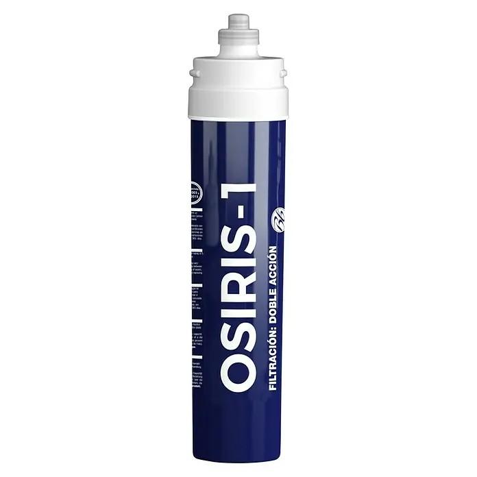 Bb agua Cartucho de repuesto Osiris 1 - Filtros de agua, Específico para: BbAgua Filtro de agua de osmosis Osiris 1 - Cartucho de filtro de agua Osiris-1 de doble acción para agua potable limpia y saludable.