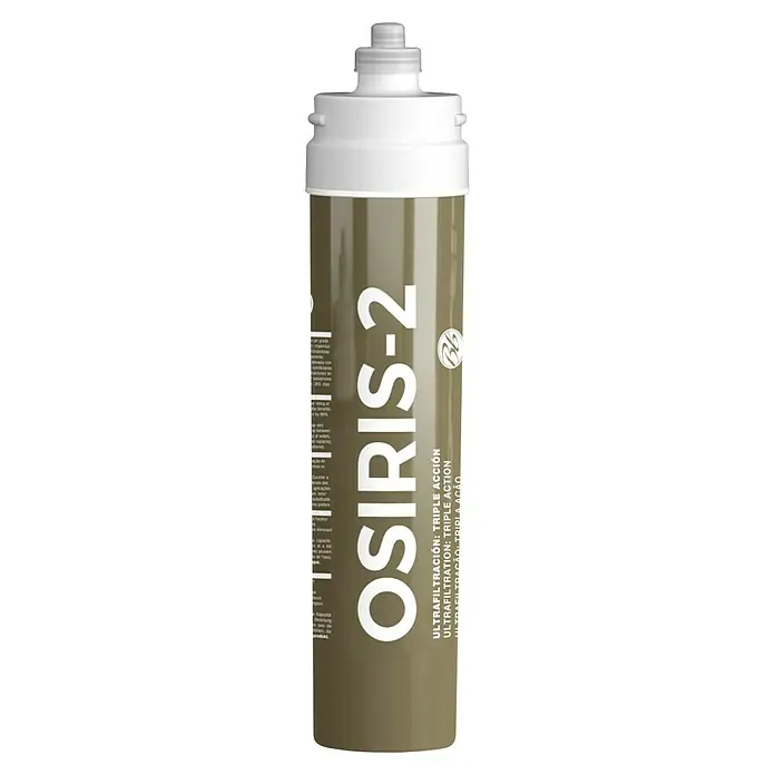 Bb agua Cartucho de repuesto Osiris 2 - Filtros de agua, Específico para: BbAgua Filtro de agua de osmosis Osiris 2 - Imagen del producto de un cartucho de filtro de agua OSIRIS-2 para una mejor calidad del agua y filtración de triple acción.