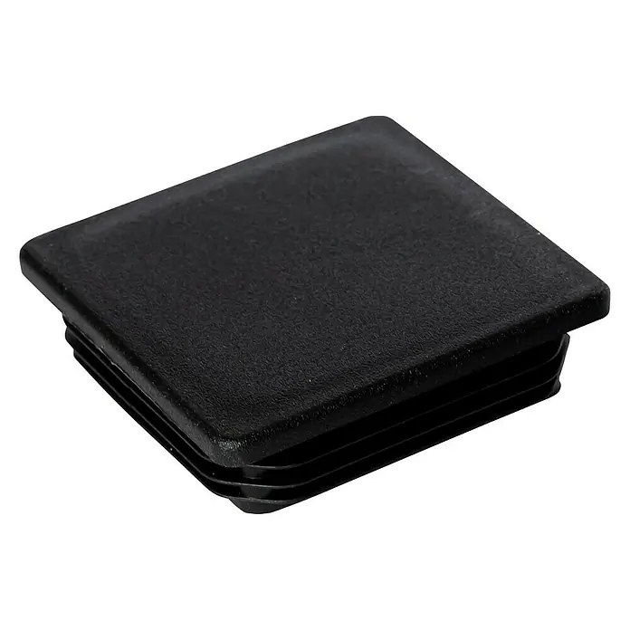 Gardendreams Pfostenkappe90 x 100 x 100 mm, Schwarz - Schwarze quadratische Endkappe für Rohre. Schützt Rohrenden und sorgt für ein sauberes Finish. Ideal für Möbel und Metallkonstruktionen.