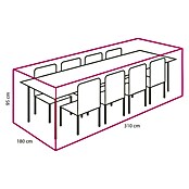 Outdoor Covers Beschermhoes voor zitgroepen (l x b x h: 310 x 180 x 95 cm) | BAUHAUS