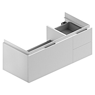Riva Tape Waschtischunterschrank (97,5 x 42,2 x 38,6 cm, Weiß)