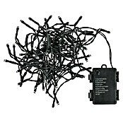 Guirnalda luminosa LED (Para exterior, 96 luces, Longitud del cable: 7 m, Color de luz: Blanco cálido)