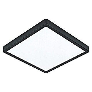 Eglo Fueva 5 Zidna i stropna LED svjetiljka (20 W, D x Š x V: 28,5 mm x 28,5 cm x 2,8 cm, Crne boje, Neutralno bijelo)