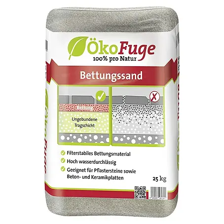 Ökofuge  Bettungssand