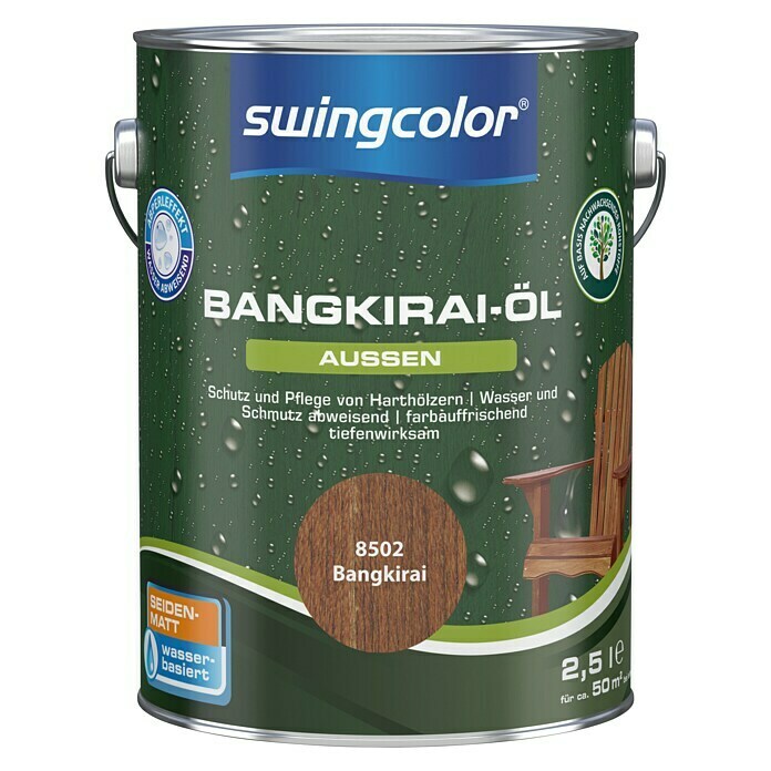 swingcolor Bangkirai-Öl