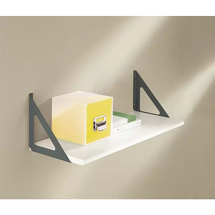 Dolle Stegkonsole TRI - L x H: 240 x 240 mm, Titan - Stimmungsaufnahme