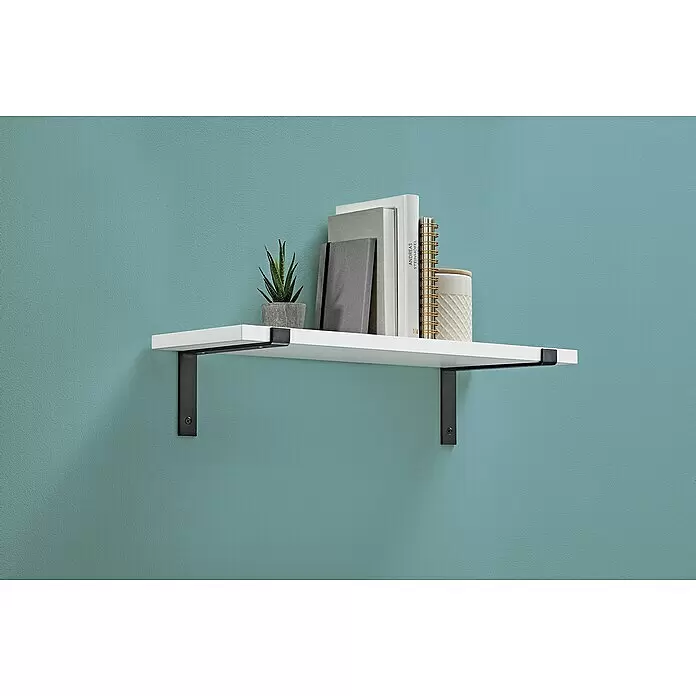 Dolle Wandboard Lite - L x B x S: 60 x 25 x 1,9 cm, Farbe: Weiß - Stimmungsaufnahme