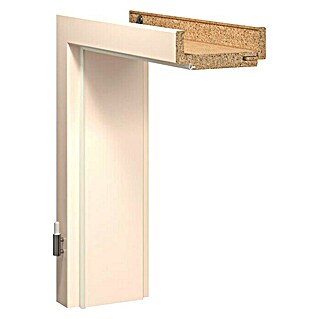 Podboj za vrata Laminit GL223 (850 x 2.000 mm, Debelina stene: 12,5 cm, Smer odpiranja: Levo, Bela)