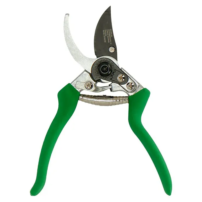 Gardol Gartengeräte Set - 4 -tlg. - Gartenschere mit grünen Griffen. Perfekt zum Beschneiden von Sträuchern und Bäumen. Hochwertiges Werkzeug für den Garten.