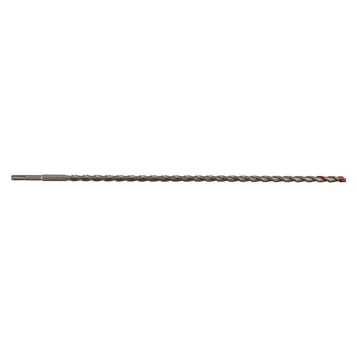 Wolfcraft Beton- & Steinbohrer Standard - Durchmesser Bohrer: 14 mm, Länge: 600 mm - Nahaufnahme eines SDS-Plus-Bohrers, der für Bohrmaschinen zum Bohren von Löchern in harte Materialien wie Beton verwendet wird.