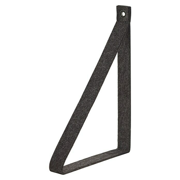 Regalhalter2 Stk., Filz, Traglast: 12 kg/Boden Diagonal View