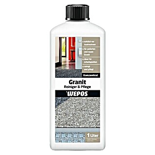 Wepos Reinigungsmittel Granit Reiniger & Pflege (1 l, Flasche)