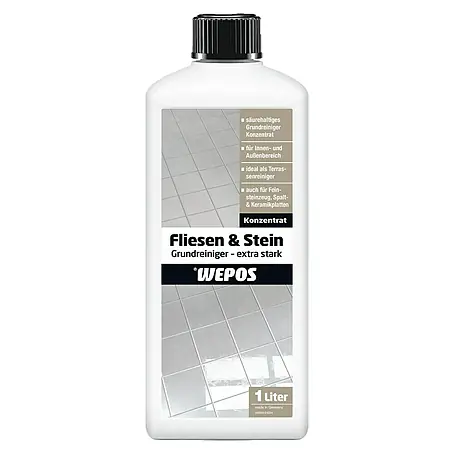 Wepos  Grundreiniger Fliesen & Stein - extra stark