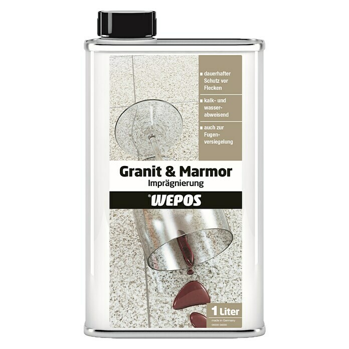 Wepos Marmor- & Granitimprägnierung (1 l, Flasche) | BAUHAUS