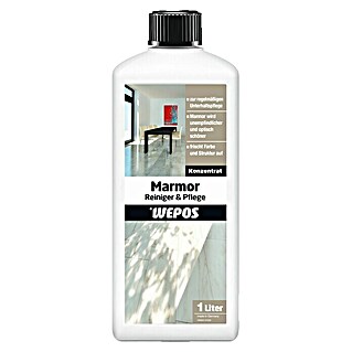 Wepos Reinigungsmittel Marmor Reiniger & Pflege (1 l, Flasche)