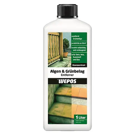 Wepos  Algen- & Grünbelagsentferner