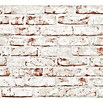 TAP. VLIES 9078-13  NEW ENGLAND KLINKER WEIß-ROT