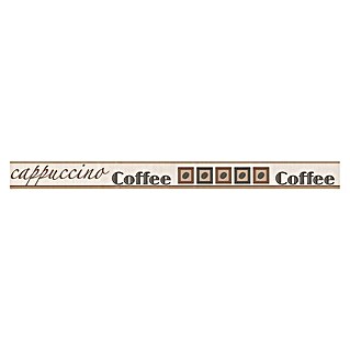 AS Creation Only Borders 11 Tapetenborte Stick Ups Coffee (Braun/Beige, 5 x 0,05 m, Selbstklebefolie)