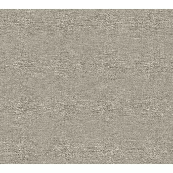 A.S. Création Desert Lodge Vliestapete - Braun, Uni, 10,05 x 0,53 m - Detailaufnahme