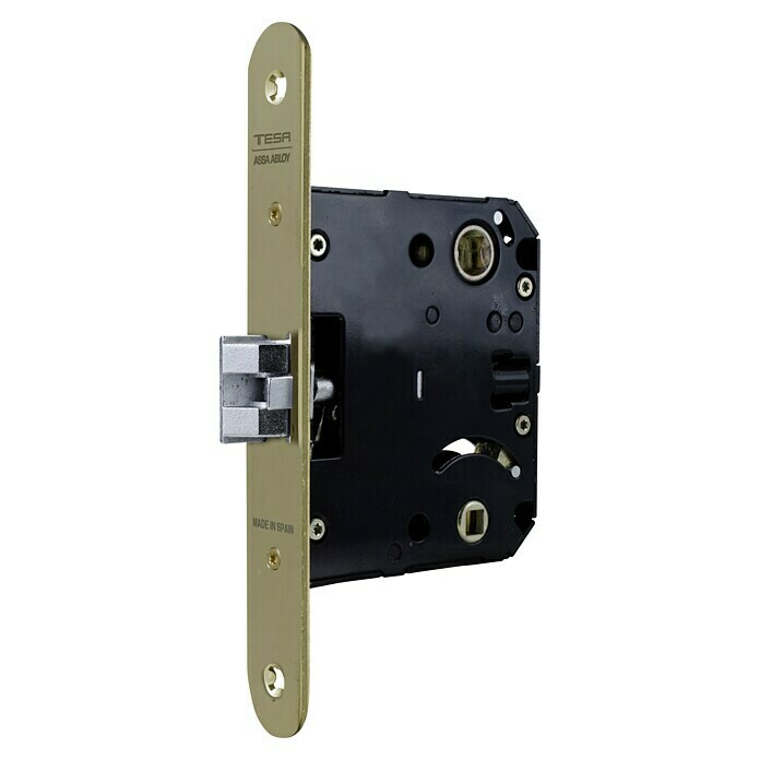 Tesa Assa Abloy Cerradura empotrable para puerta 134U (Distancia entre orificios: 70 mm, Latón) | BAUHAUS