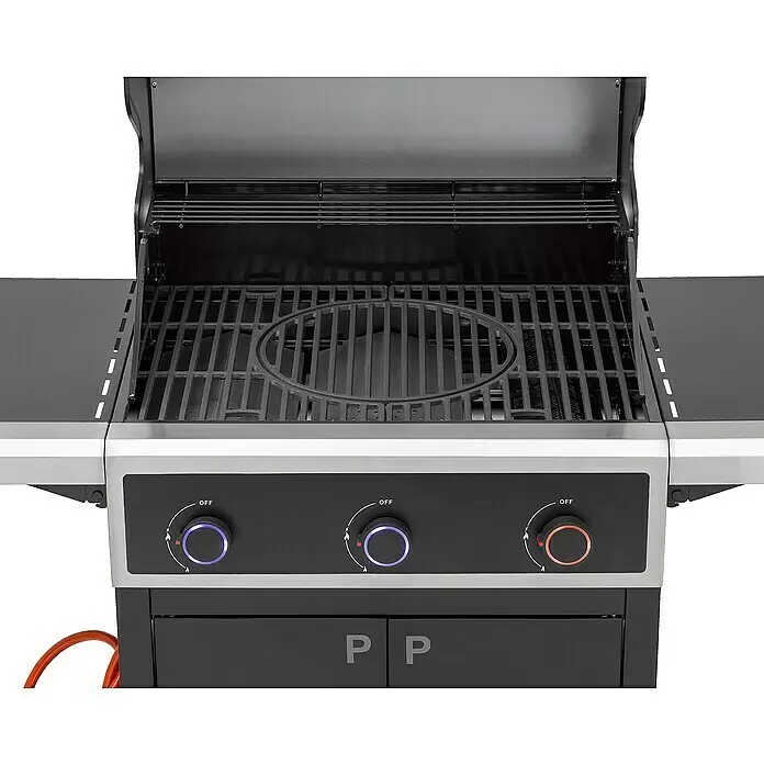Tepro Gasgrill Keansburg - Grillfläche (B x T): 61 x 43 cm, 10,6 kW, Anzahl Brenner: 3 - Detailaufnahme