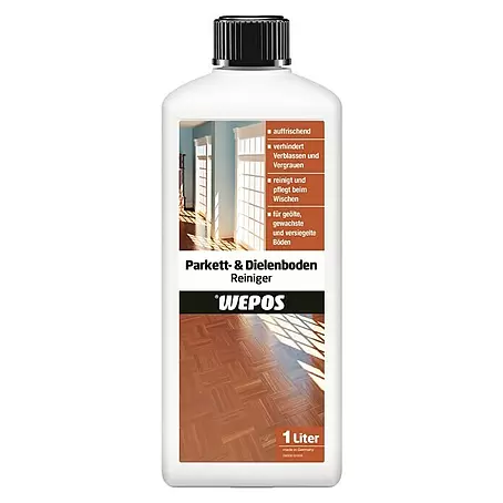 Wepos  Reinigungsmittel Parkett- & Dielenboden Reiniger