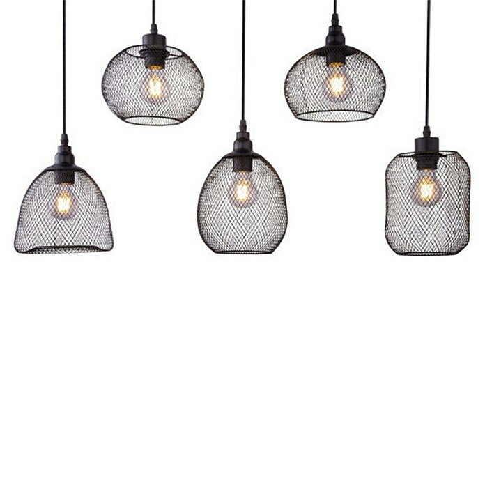 Globo Visilica Anya  (300 W, D x Š x V: 89 x 20 x 120 cm, Crne boje, E27) | BAUHAUS