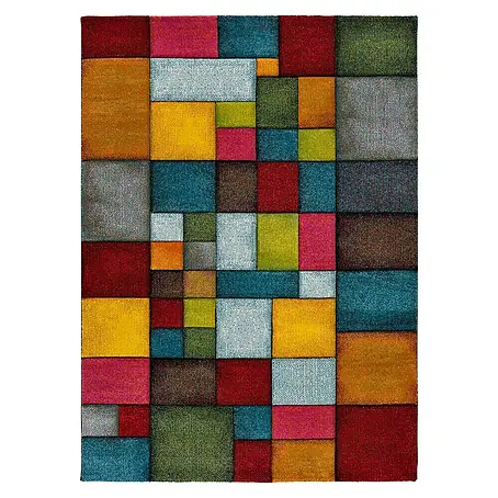 Alfombra de pelo corto Harlequín