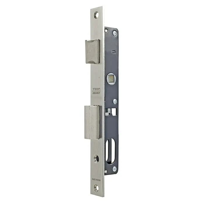 Tesa Assa Abloy Cerradura empotrable para puerta 2200 - Ancho: 27 mm, Cerradura embutida - La cerradura de embutir TESA ASSA ABLOY, fabricada en España, ofrece seguridad y calidad robustas para tus puertas.