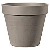 Deroma Moka Garden Pflanzgefäß Vaso Standard (Terracotta, Ø x H: 23 x 20,3 cm, Mokka)