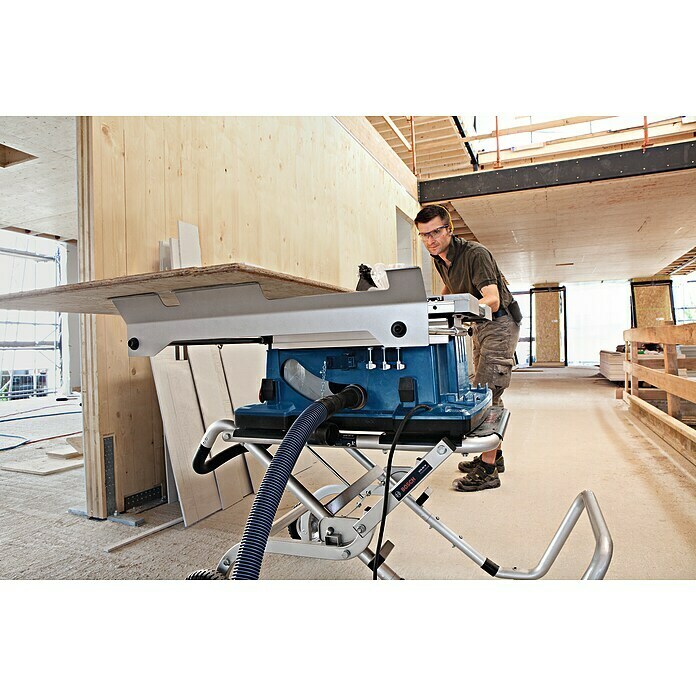 Bosch Professional Tischsäge GTS 635-216 (1.600 Watt, 5.500 U/min, inkl.  Arbeitstisch GTA 560, 1 x Kreissägeblatt, im Karton) : : Baumarkt