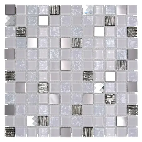 Mosaikfliese Quadrat Crystal Mix CM 424