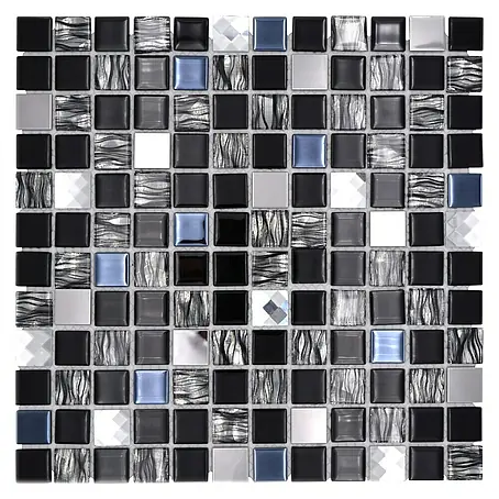 Mosaikfliese Quadrat Crystal Mix CM 426