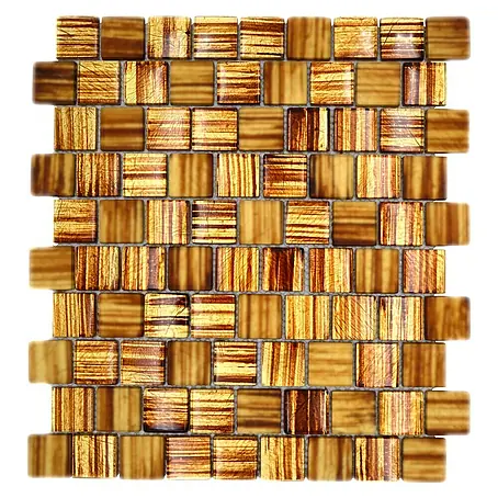 Mosaikfliese Quadrat Crystal Struktur XCM CF85