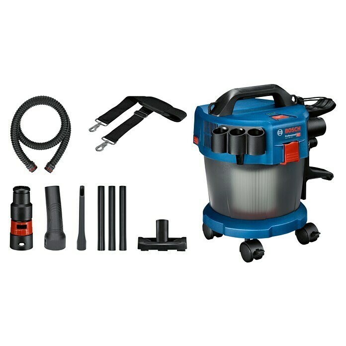 Bosch Professional Akku-Nass-Trockensauger GAS 18V-10 L Kit18 V, Ohne Akku Diagonal View