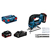 Bosch Professional AMPShare 18V Akku-Stichsäge GST 18 V-LI B (18 V, 2 Akkus, Leerlaufhubzahl: 0 Hübe/min - 2.700 Hübe/min) | BAUHAUS