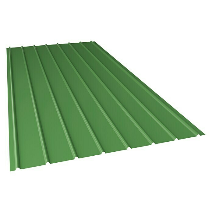 Metdach Dachblech Schwallblech MetDach (350 cm x 90,5 cm x 0,4 mm, Grün) | BAUHAUS